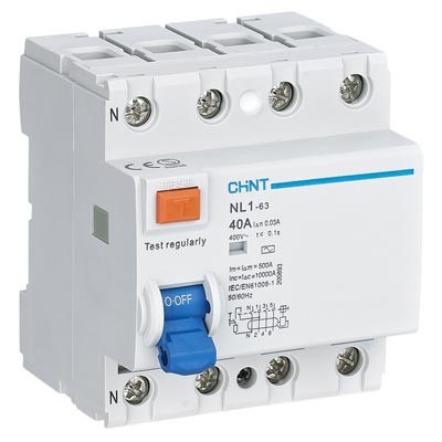 DIFERENCIAL CHINT NL1-4-63-300AC 4 POLOS- 63A